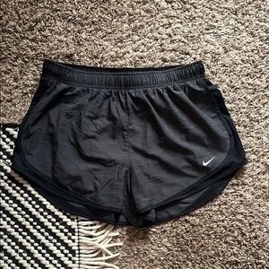 Nike Women's Black Grey Running Shorts